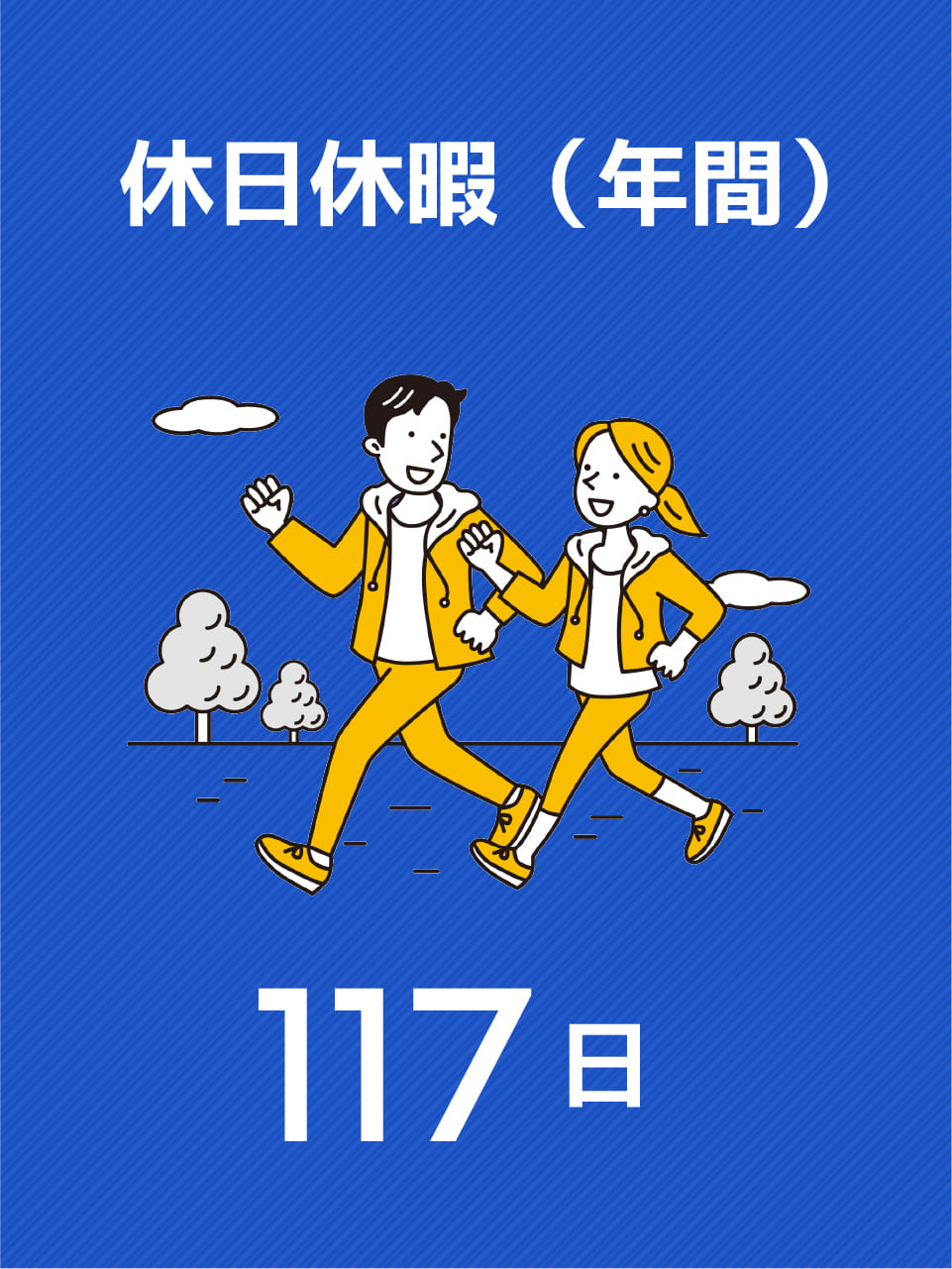 休日休暇（年間）117日