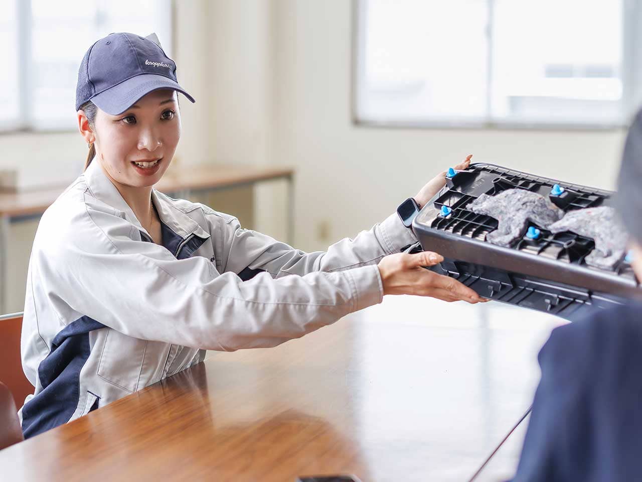 工業化成の社員