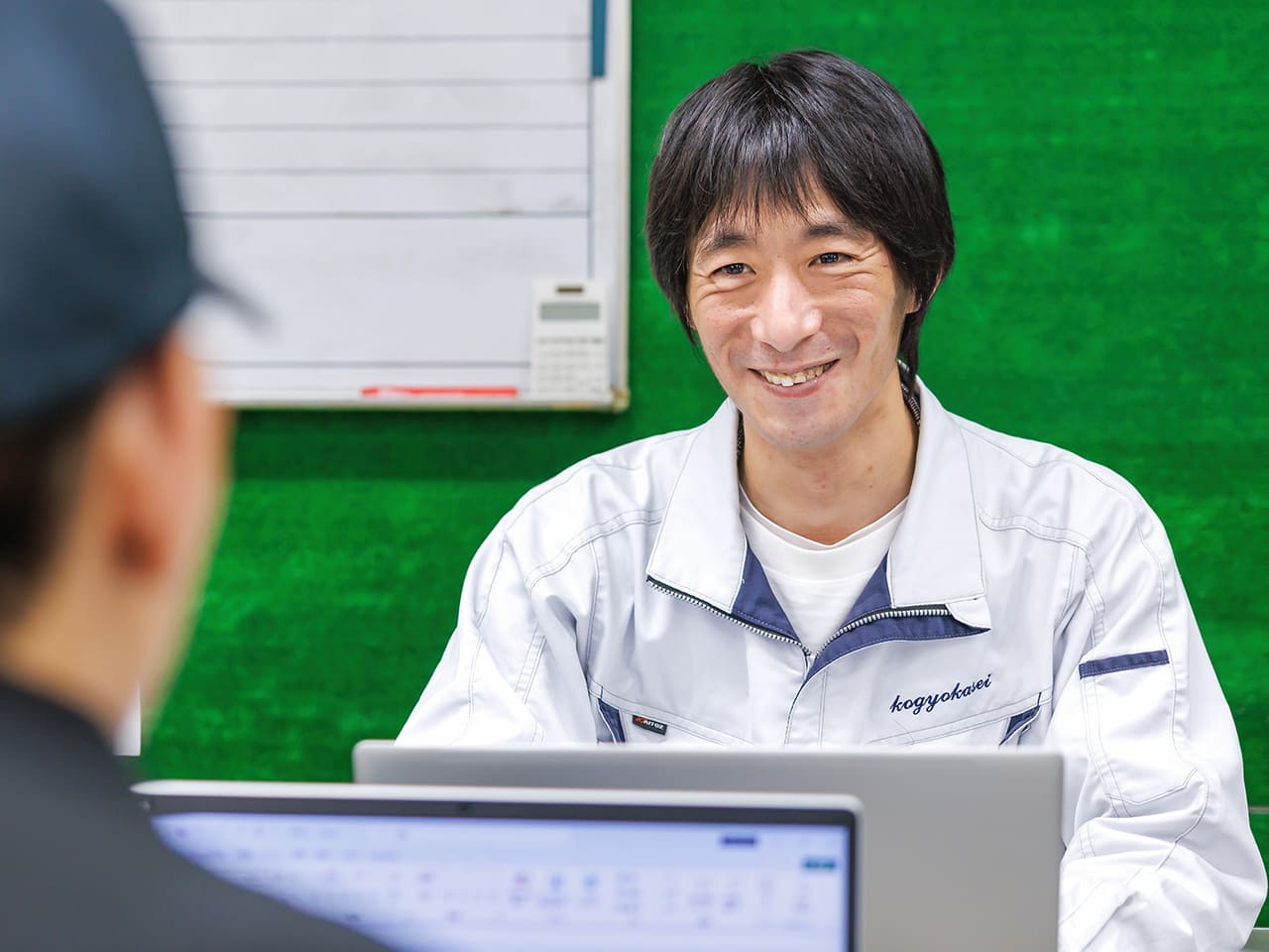 工業化成の先輩