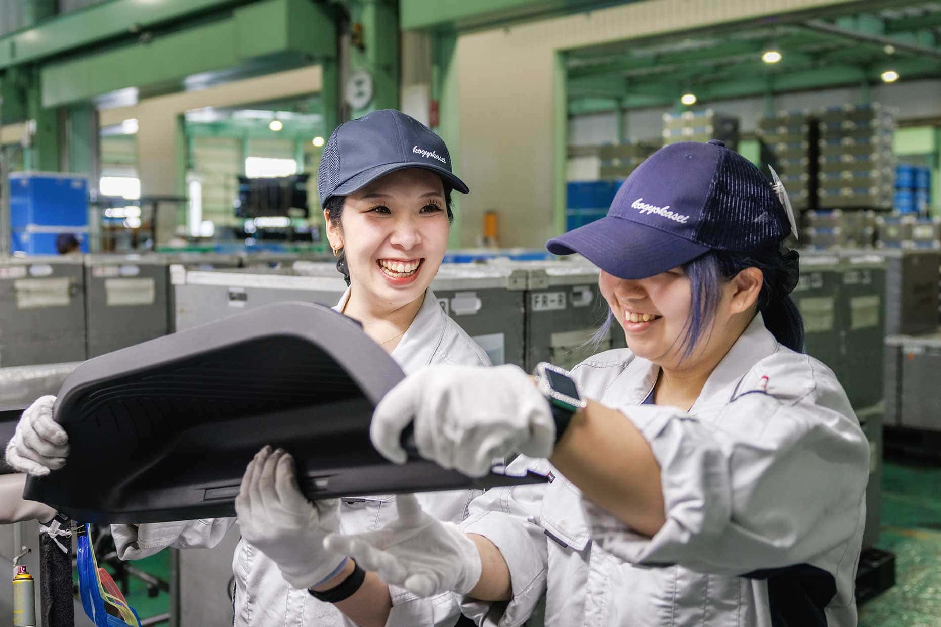 工業化成の先輩社員